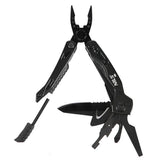 NILS CAMP Multitool 12 Funktionen mit Bits für Camping Outdoor Alltag