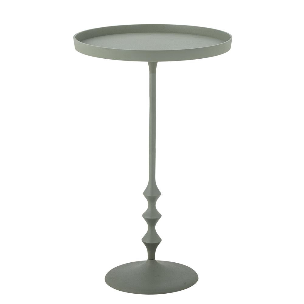 Bloomingville Anjou Beistelltisch Grün Aluminium D37xH57 cm – elegantes Design