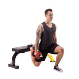 HMS Premium L8012 Flachbank Hantelbank 200 kg Trainingsbank