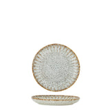 Bloomingville Fleur Dessertteller Natur Steingut mediterran 17cm