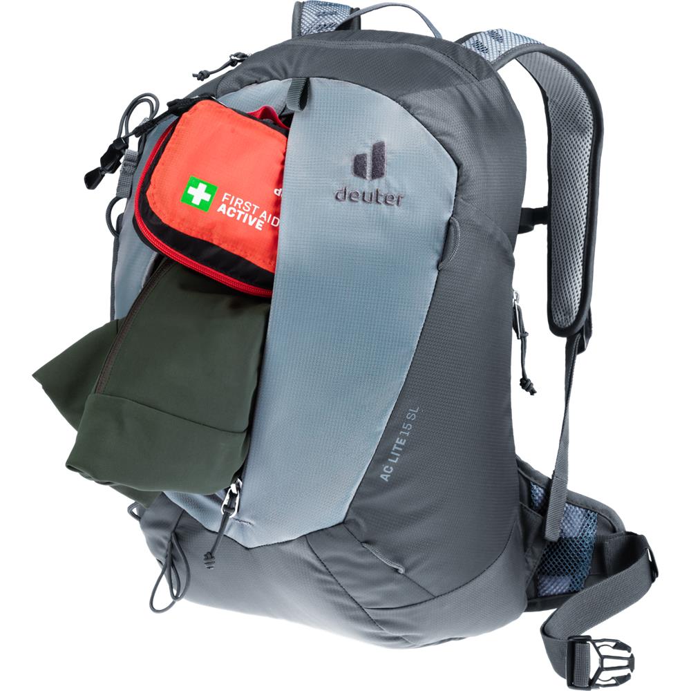 deuter AC Lite 15 SL, Wanderrucksack, shale-graphite (grau), 15L