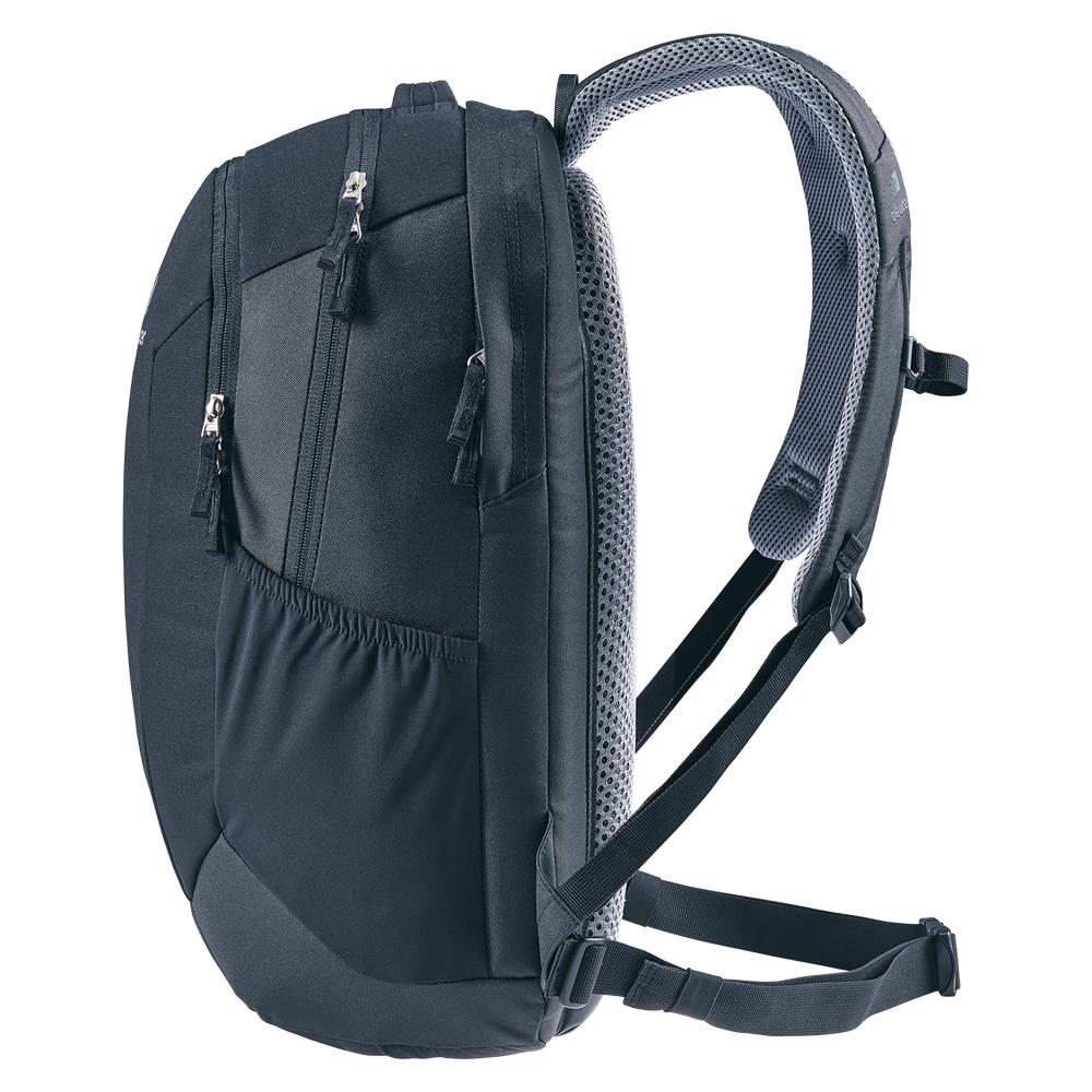 deuter Giga, Lifestyle-Rucksack, black (schwarz), 28L, mit Flaschenhalter und Laptopfach