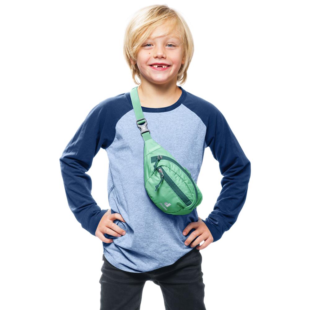 deuter Junior Belt, Bauchtasche, spearmint (grün), 1L, Hüfttasche, Gürteltasche für Kinder