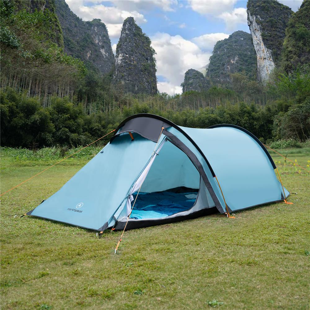 NILS CAMP North Peak Zelt für 2 Personen - leichtes Trekkingzelt für Berge, Camping & Outdoor
