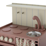 Bloomingville MINI Pippi Mini Ofen Spielküche Holz braun Kinderküche
