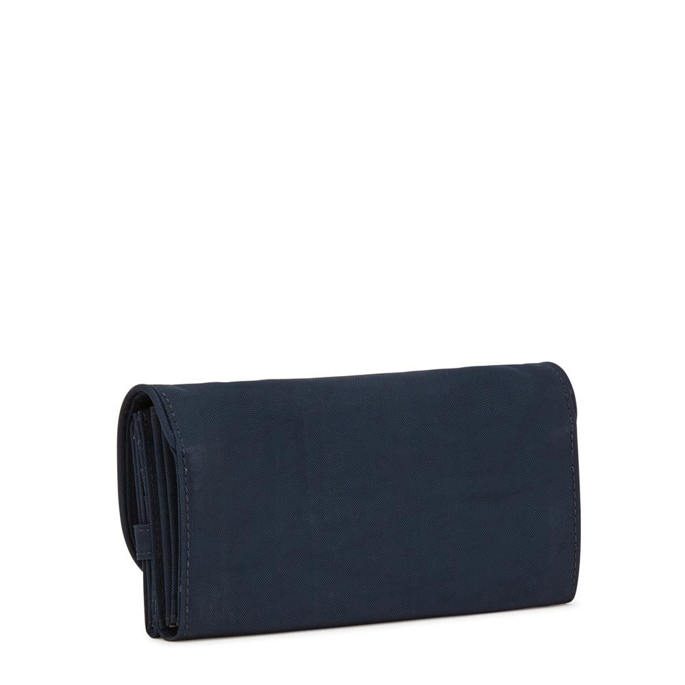 Kipling MONEY LAND, Großes Portemonnaie, Blue Bleu 2 (blau), Geldbörse, Brieftasche