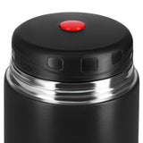 NILS CAMP Thermobehälter 1L Edelstahl schwarz Lunchbox für Essen warm kalt