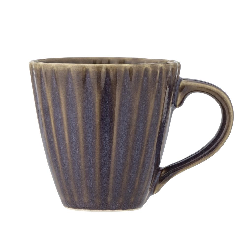 Bloomingville Latina Becher, Violett, Steingut, 220 ml, Tasse, dänisches Design
