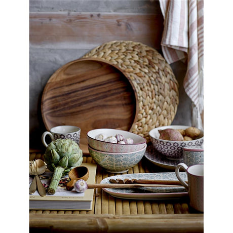 Bloomingville Ydun Platzdeckchen Natur Wasserhyazinthe 35cm Untersetzer dänisches Design
