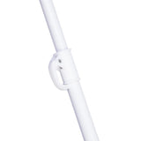 NILS CAMP Strandschirm blau-weiß UV Schutz SPF40 für Strand Camping Garten