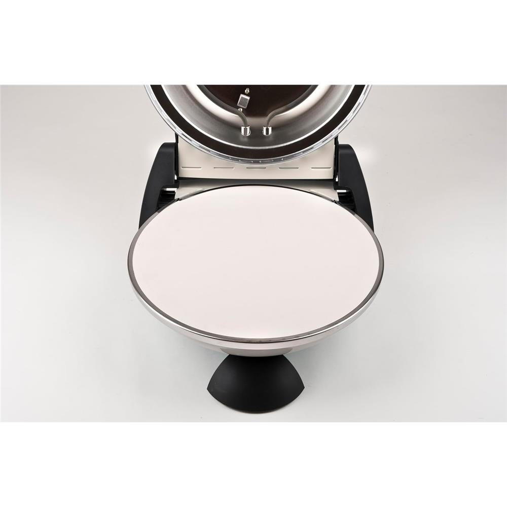 G3Ferrari elektrischer Pizzaofen Delizia 1200 W für Pizza Ø 31cm icy cream Pizzamaker mit feuerfestem Naturstein - Limitierte Edition