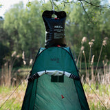 NILS CAMP Umkleidezelt grün Pop-Up für Camping Strand Outdoor Dusche WC