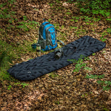 NILS CAMP Campingmatte aufblasbar 193 cm in dunkelgrau Isomatte Outdoor Schlafmatte leicht