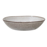 Bloomingville Sandrine Suppenteller, Natur, 22cm, Steingut, dänisches Design