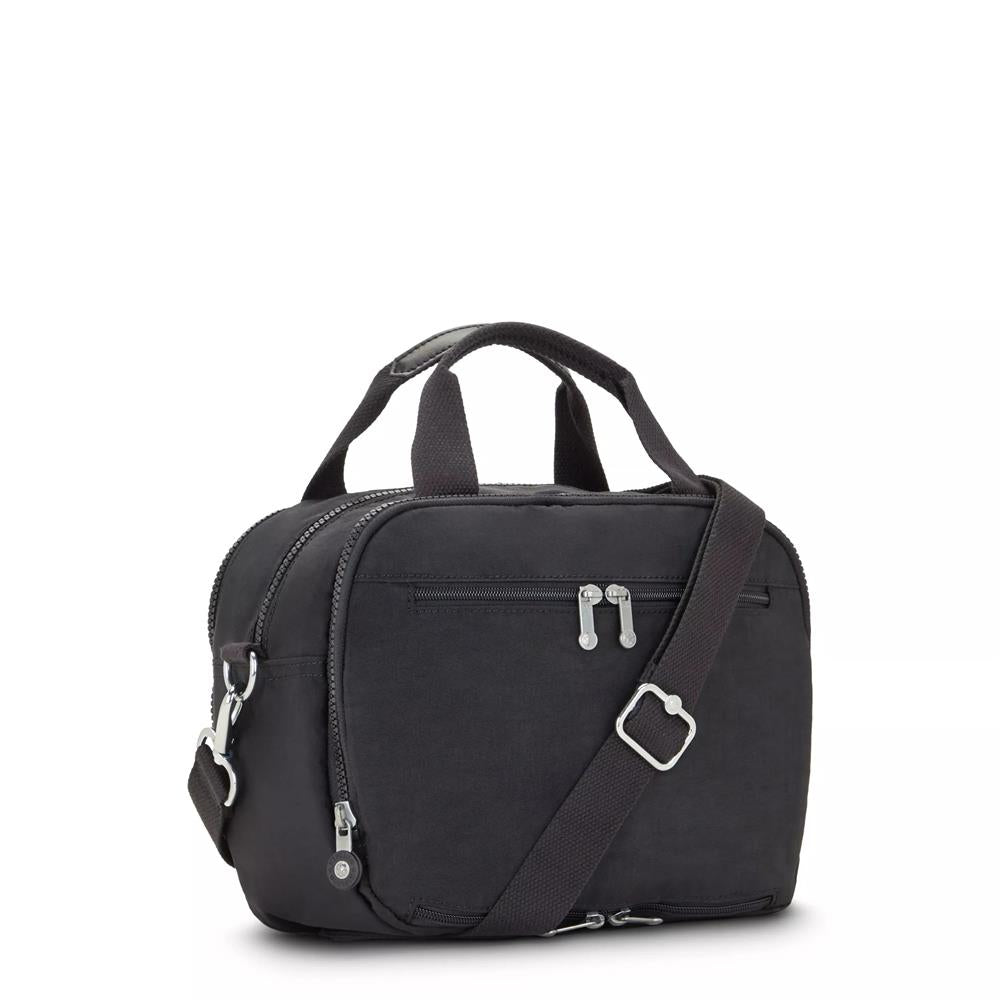 Kipling PALMBEACH, Beautycase, Black Noir (schwarz), Kulturtasche 7L Spiegel Trolleyhalterung