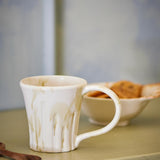 Bloomingville Joseph Becher grün aus Steingut – 4er Set für Kaffee, Tee & Tischdeko