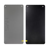 Fitnessmatte 120x60 cm 20 mm Grau/Schwarz | HMS Premium MFK02