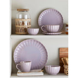 Bloomingville Latina Teller, Rose, 20 cm, Steingut, dänisches Design
