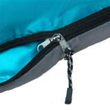 NILS CAMP Schlafsack Größe M Grau-Türkis - Mumienschlafsack für Outdoor, Trekking & Camping
