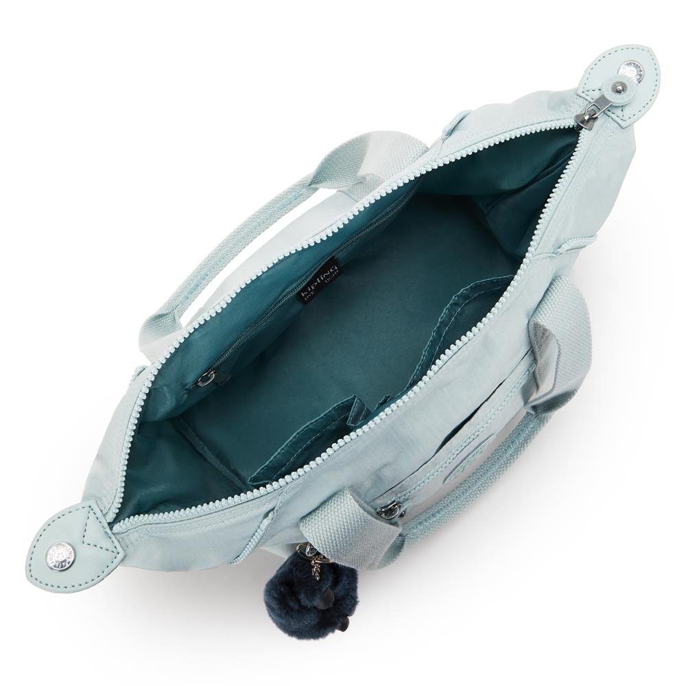 Kipling ART MINI, Mini Tote Bag, Breezy Blue (blau), Handtasche mit Schultergurt