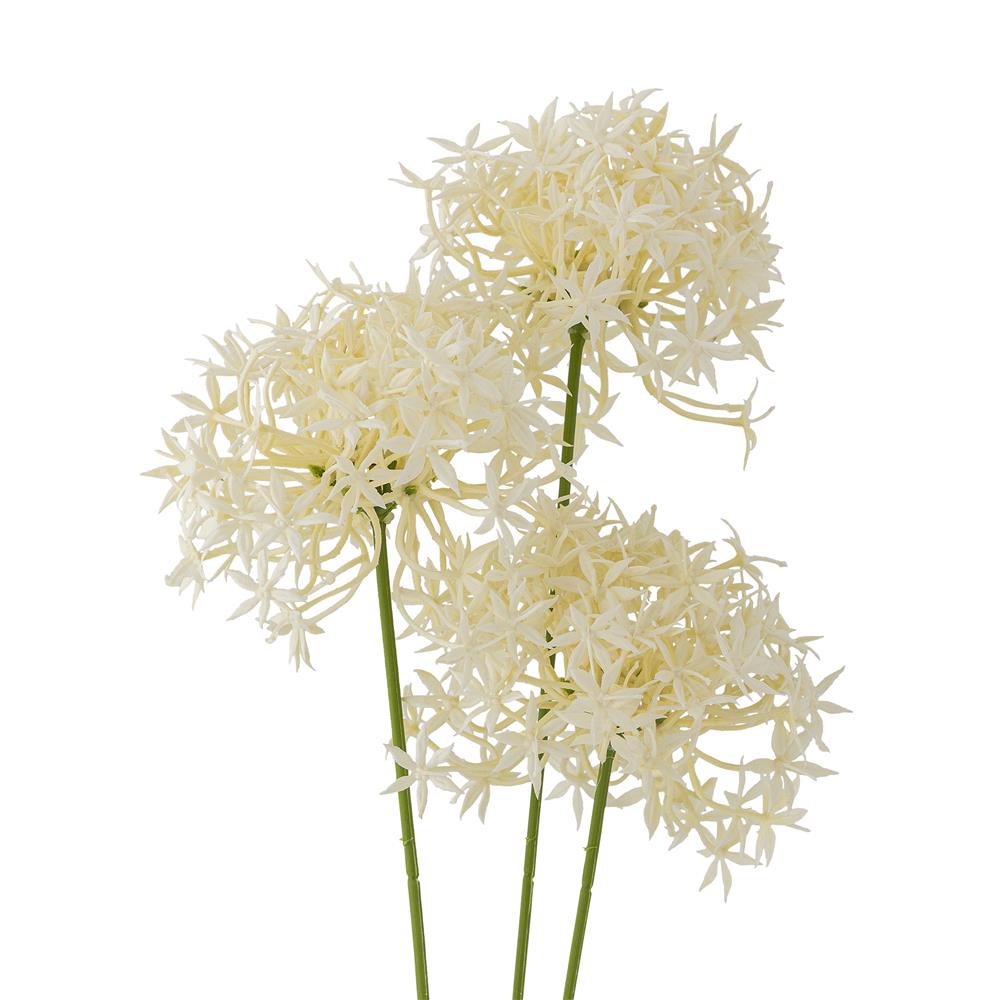 Bloomingville Allium Kunstblume Stiel Weiß 18x64cm