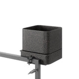 Umbra Cubiko Wandpflanzkasten mit 4 Pflanztöpfen, vertikale/horizontale Ausrichtung, in Schwarz