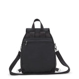 Kipling FIREFLY UP, kleiner Rucksack, Black Noir (schwarz), wandelbar zur Schultertasche