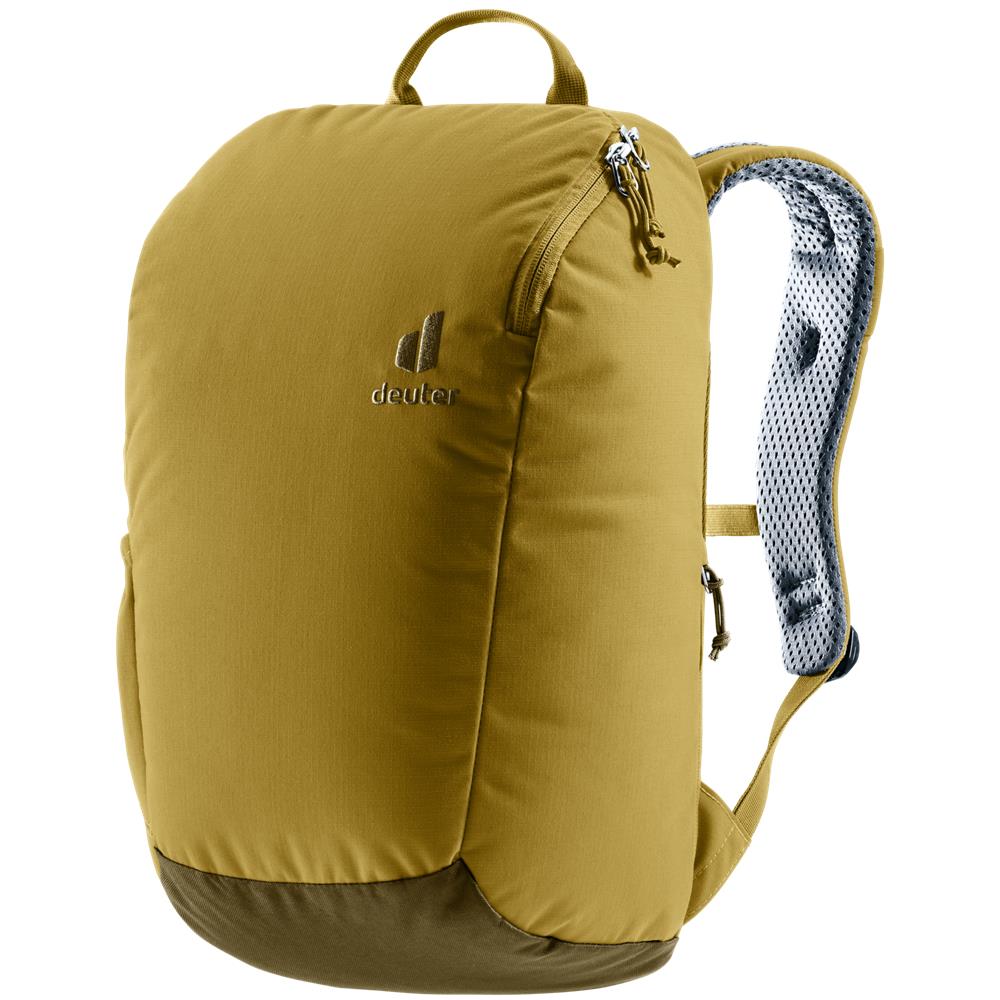 deuter Stepout 16, Lifestyle-Rucksack, kelp-nori (beige), 16L, mit Flaschenhalter und Tabletfach