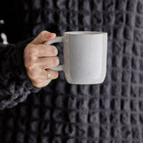 Bloomingville Addison Tasse Weiß Steingut 250 ml skandinavisch
