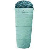 deuter Overnite, Kinderschlafsack, Türkis, Mumienschlafsack mit Packsack, Kopfteil mit Kisseneinschub