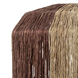 Bloomingville Tano Hängeleuchte Natur Seegras 27 x 40 cm Braun Dänisches Design