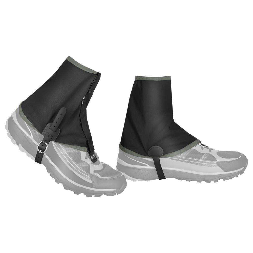 NILS CAMP Laufgamaschen Schwarz Trailrunning Gamaschen Nylon Outdoor Schutz