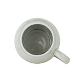 Bloomingville Paula Tasse aus Steingut in Braun 410 ml – große Tasse für Küche und Tischdeko
