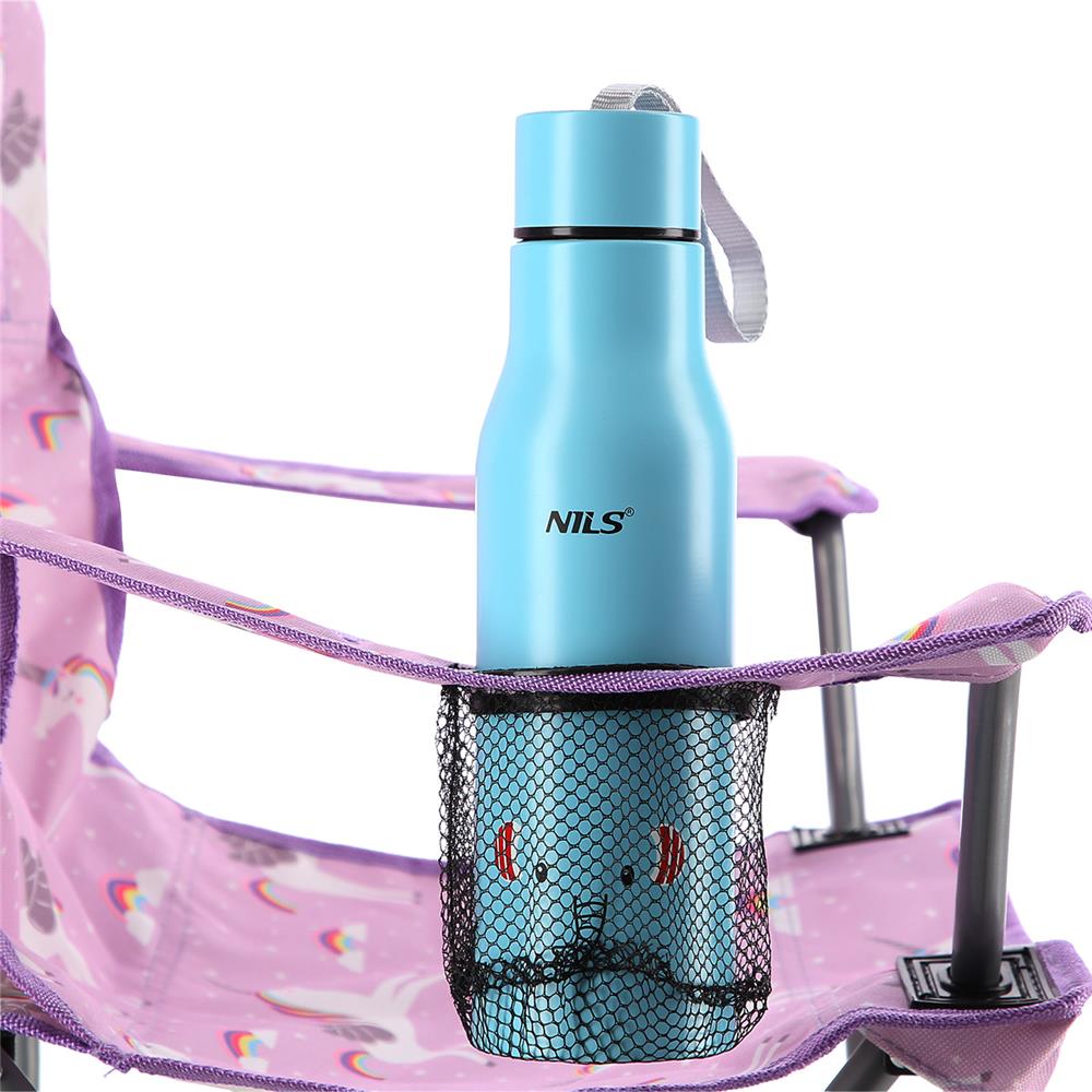 NILS CAMP Kinderfaltstuhl Unicorn Klappstuhl Campingstuhl Kinder Einhorn