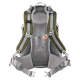NILS CAMP Trekkingrucksack Rambler 40L in Grün - Outdoor Rucksack mit Belüftung & Regenhülle