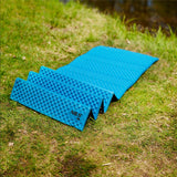 NILS CAMP faltbare Isomatte 188 cm in blau Camping Schlafmatte Outdoor Trekking Festival