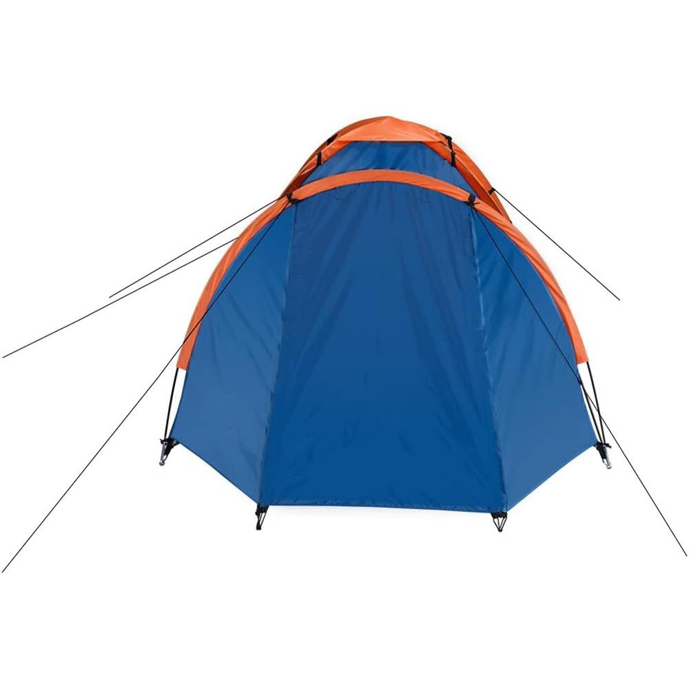 NILS CAMP Hiker Zelt für 2 Personen in Blau - kompaktes Campingzelt mit Vorraum für Camping & Outdoor