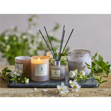 Bloomingville NO. 2 - Green Gardenia Duftkerze, Rose, Natürliches Wachs, 210 G. - 50 Hour - Gift box - D8xH10 cm