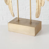 BOLTZE Dekoaufsteller Cosmo Engelsflügel mit Stand 38 cm Gold Elegantes Design