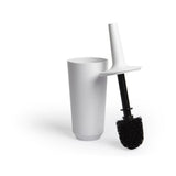 Umbra Corsa Toilettenbürste WC-Büstenhalter Melamin Weiß