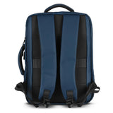 NILS Laptop Rucksack 15L Blau - mit USB- und USB-C-Anschlüssen Arbeit Schule Uni Reisen