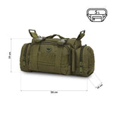 NILS CAMP Hüfttasche XL 5L in Grün - taktische Gürteltasche für Outdoor, Alltag & EDC