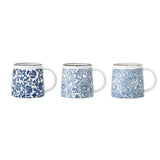 Bloomingville Molly Tassen 3er Set 400ml Keramik Kaffeetassen Teetassen Landhausstil