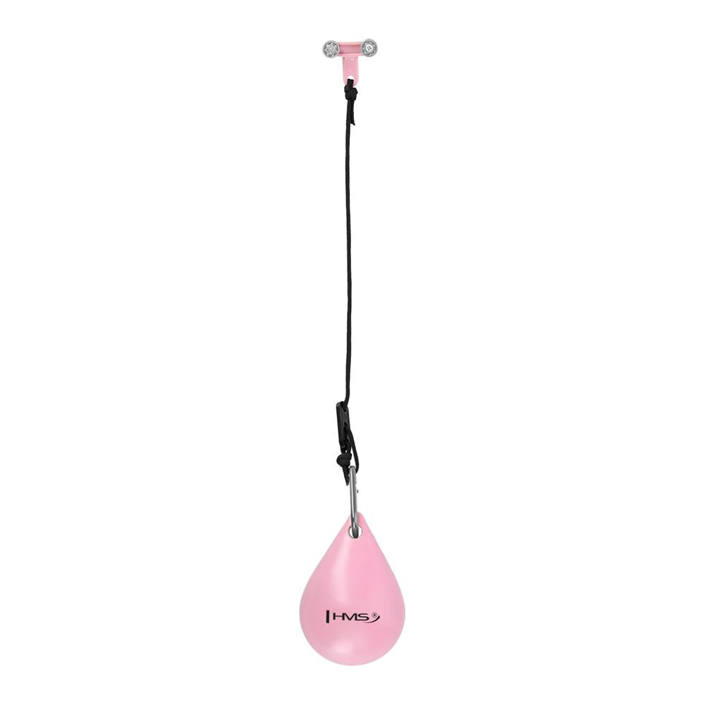 Hula Hoop Reifen mit Gewicht und Massagefunktion verstellbar Rosa | HMS HHW02