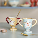 Bloomingville MINI Trophy Tasse Pokal fürs Kinderzimmer & Alltag, bunt, 2er Set
