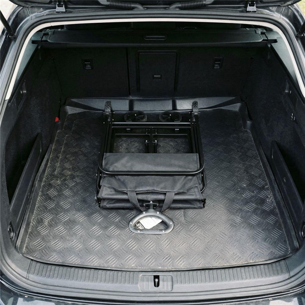 NILS CAMP Transportwagen 70L Faltwagen Bollerwagen klappbar Schwarz