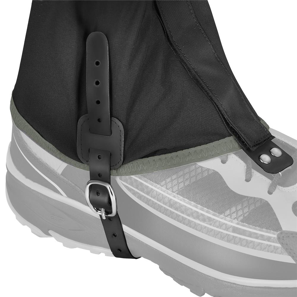 NILS CAMP Laufgamaschen Schwarz Trailrunning Gamaschen Nylon Outdoor Schutz