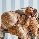 Bloomingville MINI Olfie Plüschtier braun - weicher Bär Stofftier für Baby & Kinderzimmer
