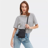 Kipling NEW ELDORADO, kleine Umhängetasche, Black Noir (schwarz), kompakte Crossbody Tasche