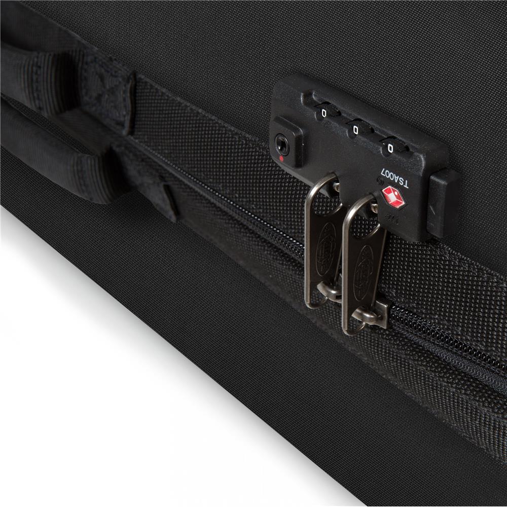 Eastpak TRANZSHELL L, Großer Reisetrolley, Black (schwarz), 75L, Rollkoffer mit 4 Rädern und TSA-Schloss